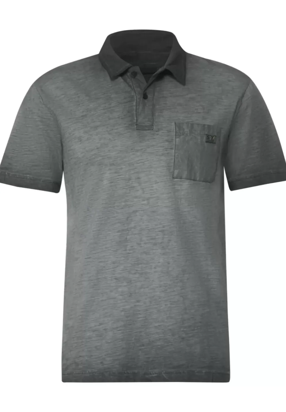 Poloshirt In Garment Dye