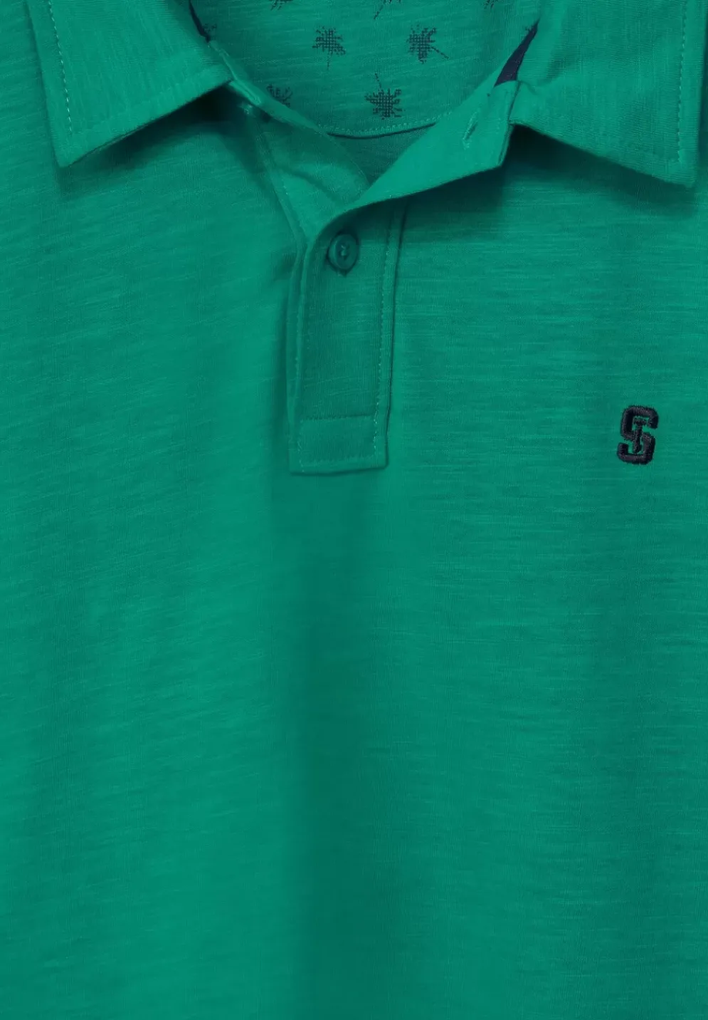 Poloshirt In Jersey Slub