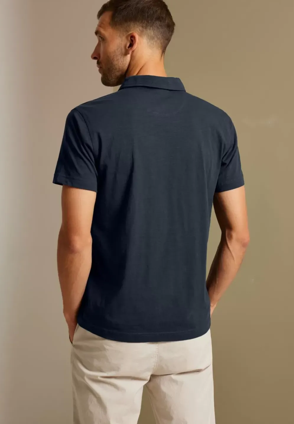 Poloshirt In Jersey Slub