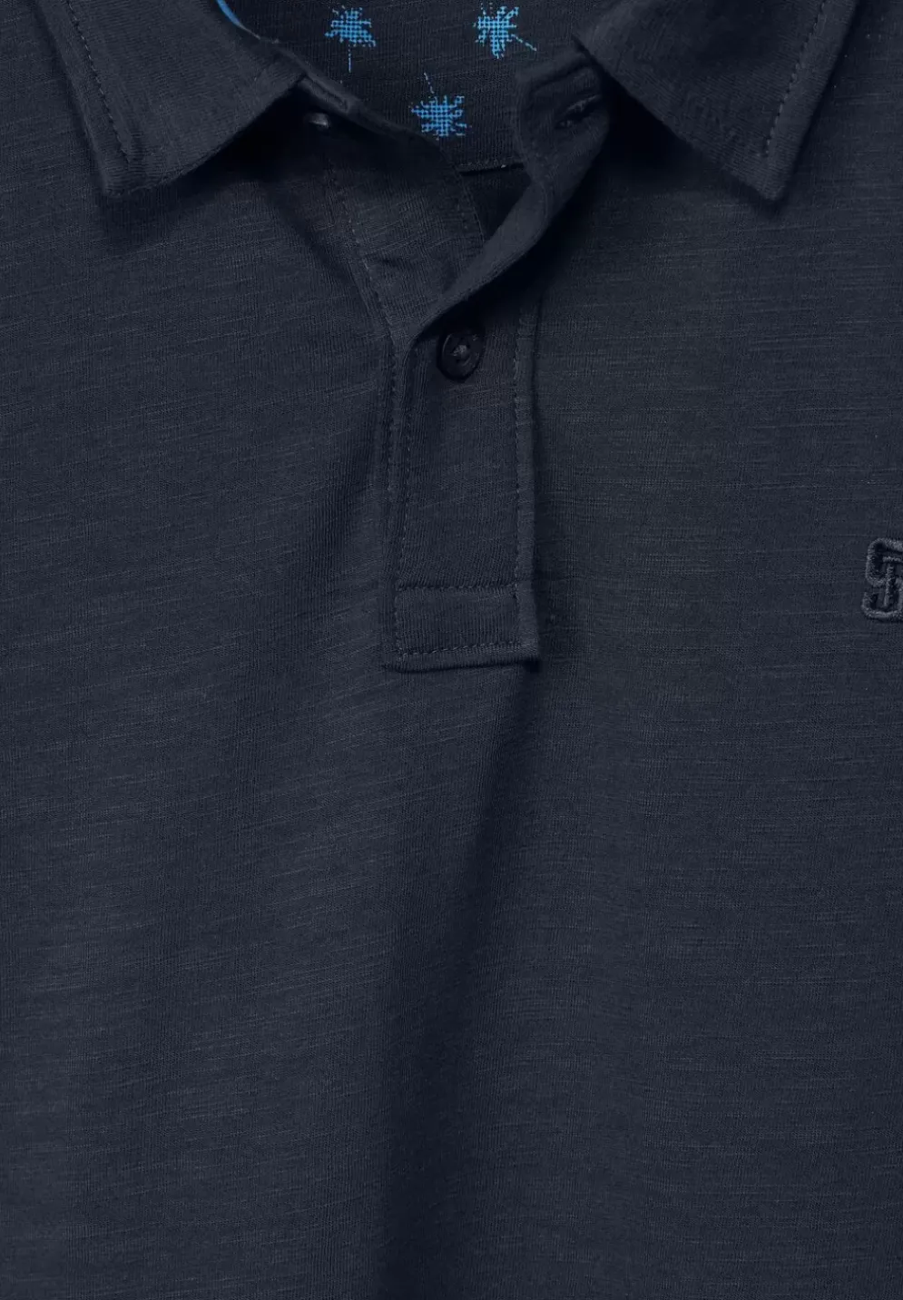 Poloshirt In Jersey Slub
