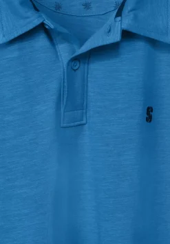 Poloshirt In Jersey Slub