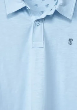 Poloshirt In Jersey Slub