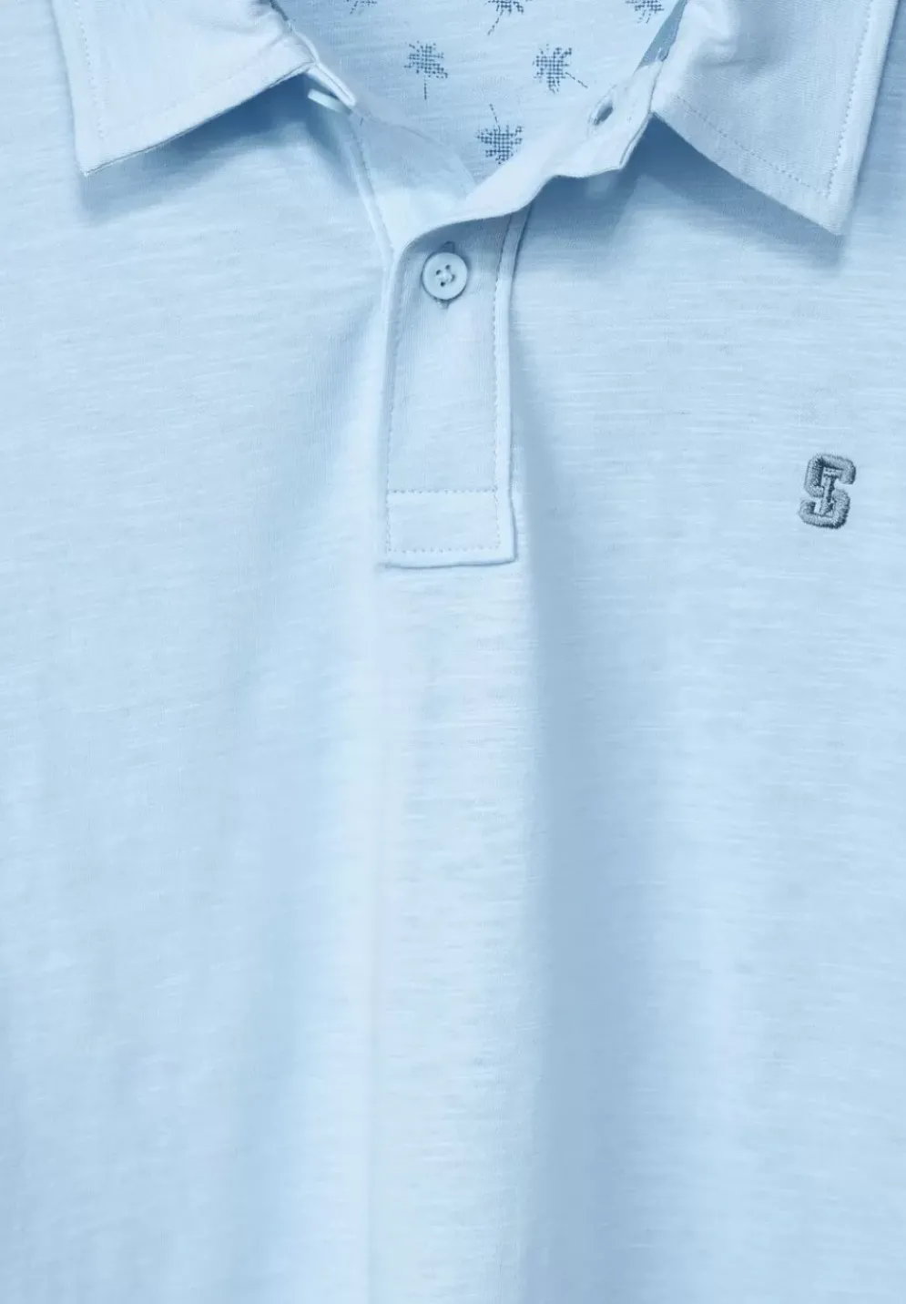 Poloshirt In Jersey Slub