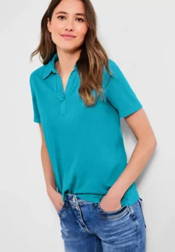 Poloshirt In Unifarbe