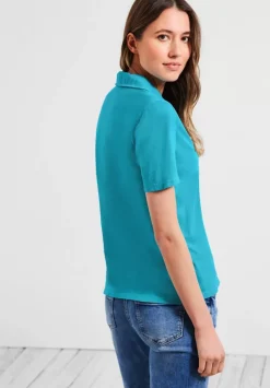 Poloshirt In Unifarbe