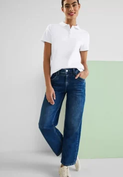 Poloshirt In Unifarbe