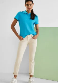 Poloshirt In Unifarbe