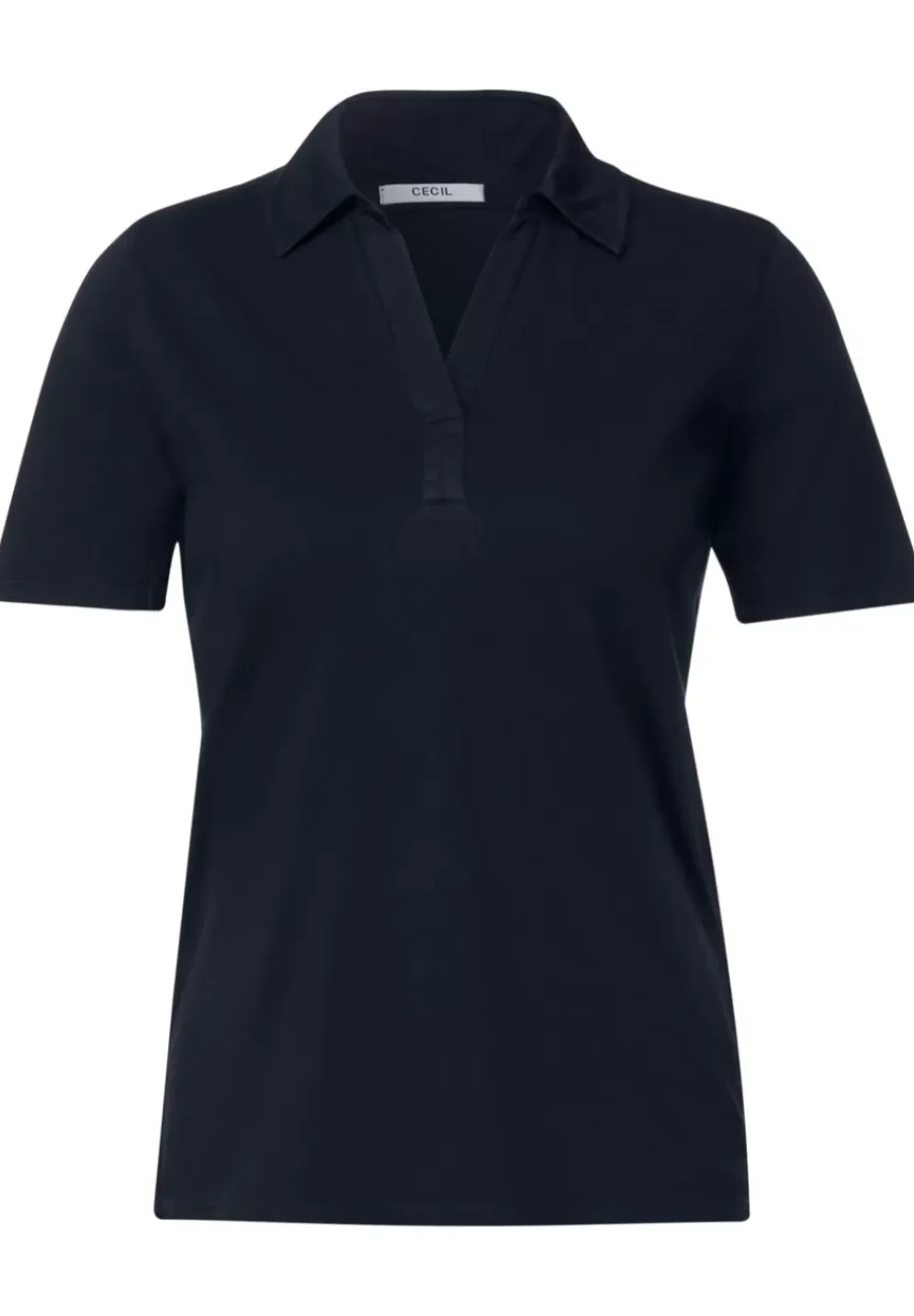 Poloshirt In Unifarbe