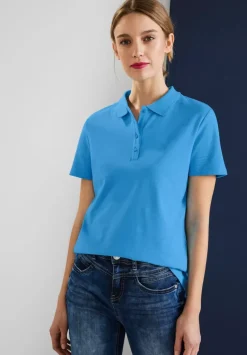 Poloshirt In Unifarbe
