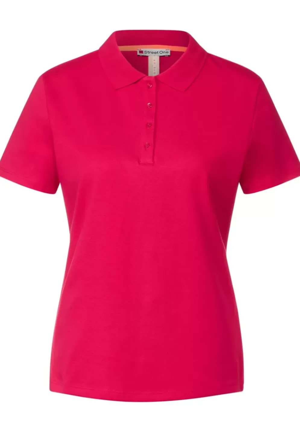 Poloshirt In Unifarbe