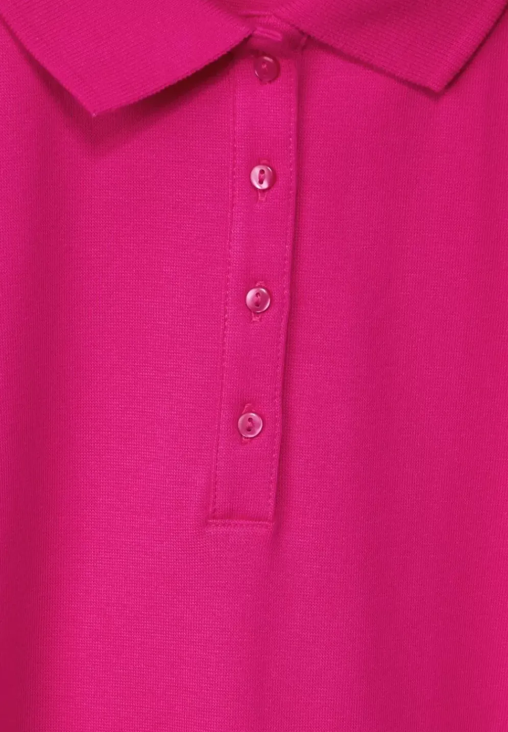 Poloshirt In Unifarbe