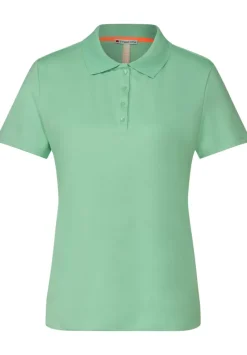 Poloshirt In Unifarbe