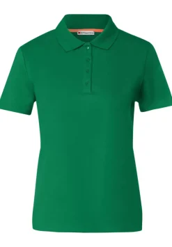Poloshirt In Unifarbe