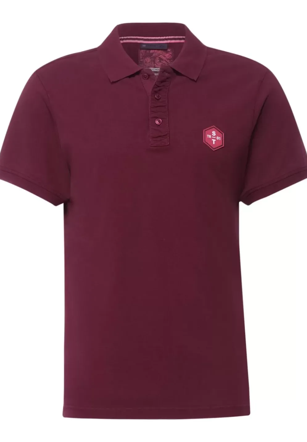 Poloshirt In Washed Optik