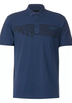 Poloshirt Mit Labelprint