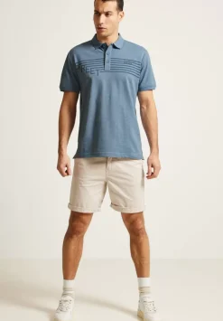 Poloshirt Mit Labelprint