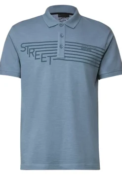 Poloshirt Mit Labelprint