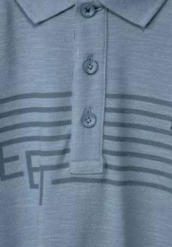 Poloshirt Mit Labelprint