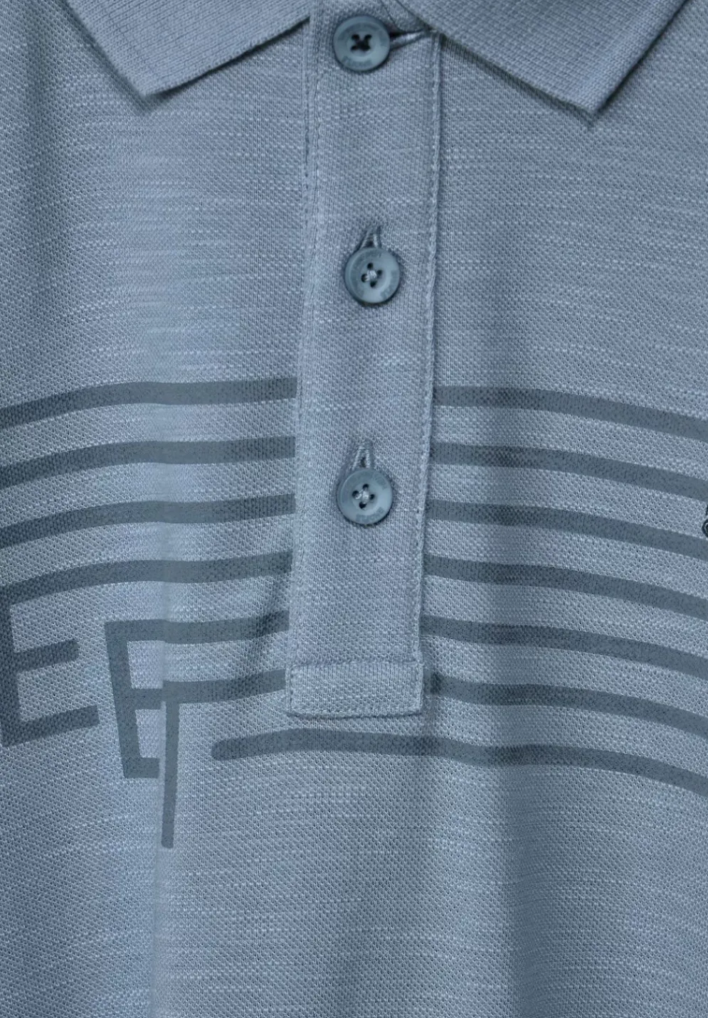 Poloshirt Mit Labelprint