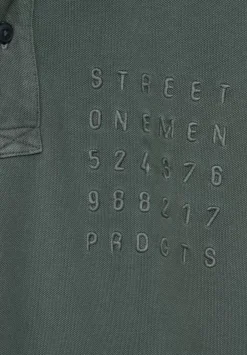 Poloshirt Mit Wordingprint