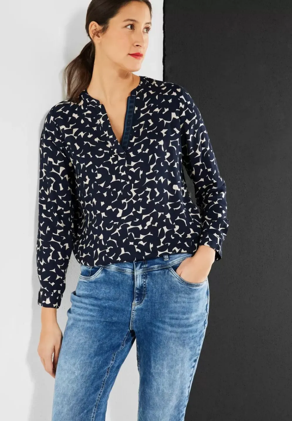Print Bluse