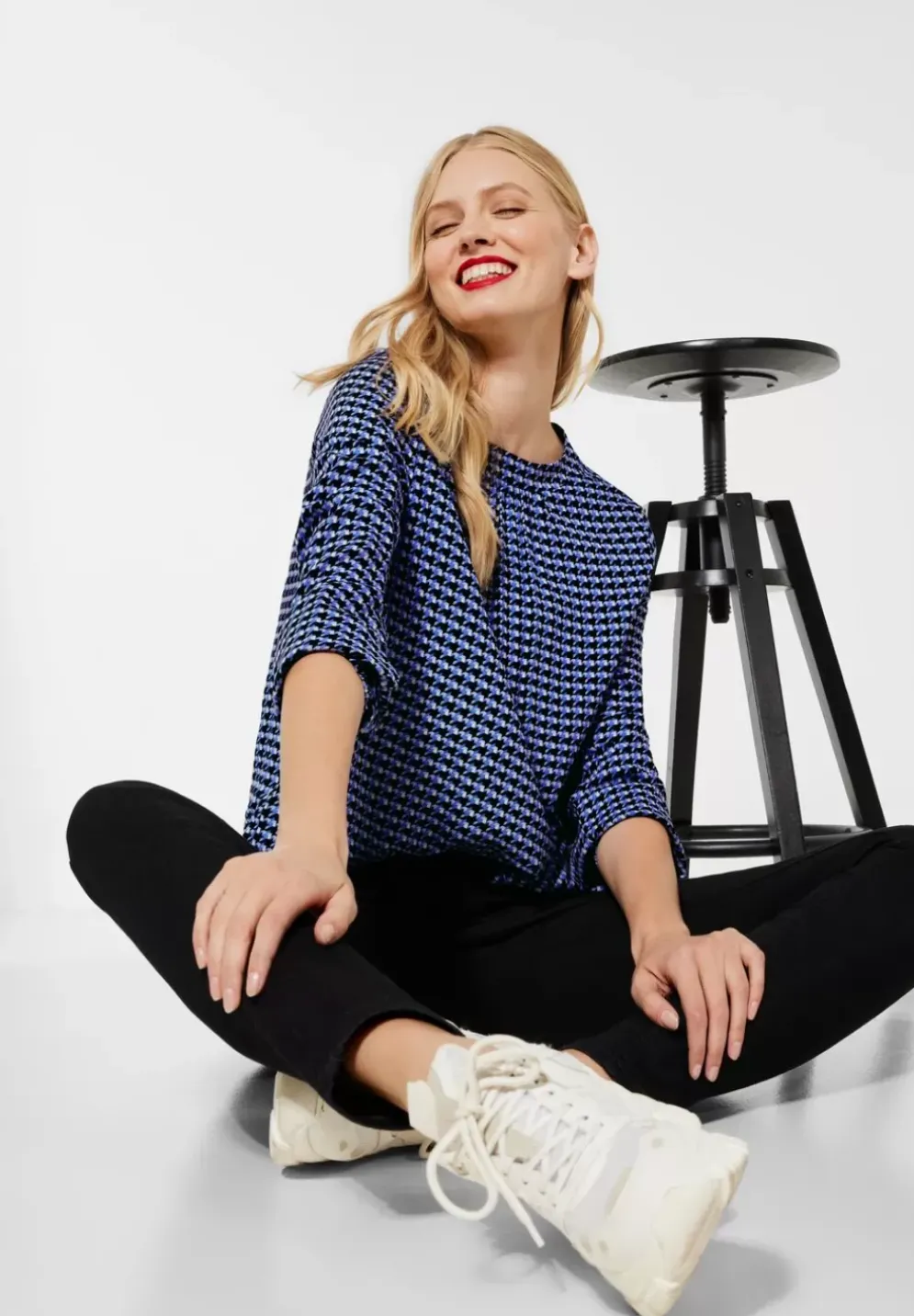 Print Bluse In Viskose