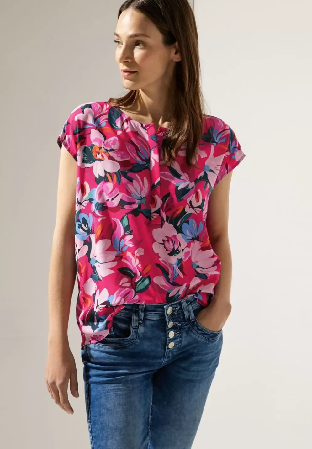 Print Blusenshirt
