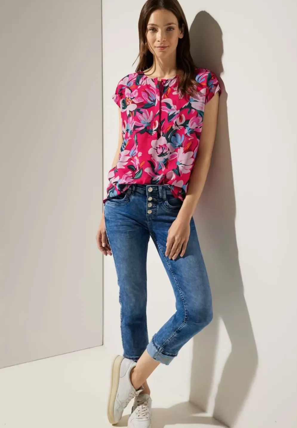 Print Blusenshirt