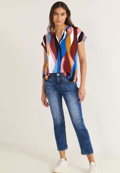 Print Blusenshirt