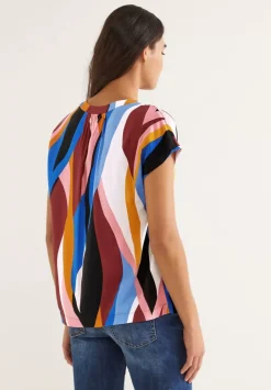 Print Blusenshirt