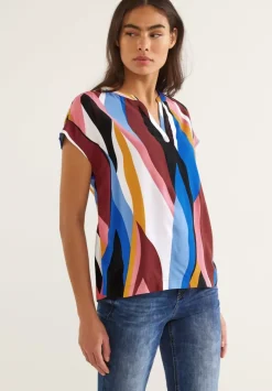 Print Blusenshirt