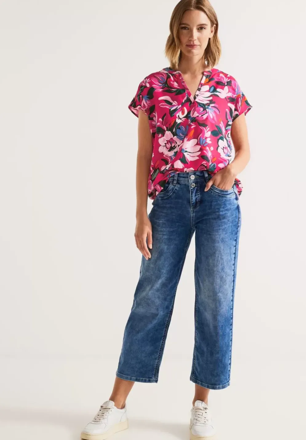 Print Blusenshirt