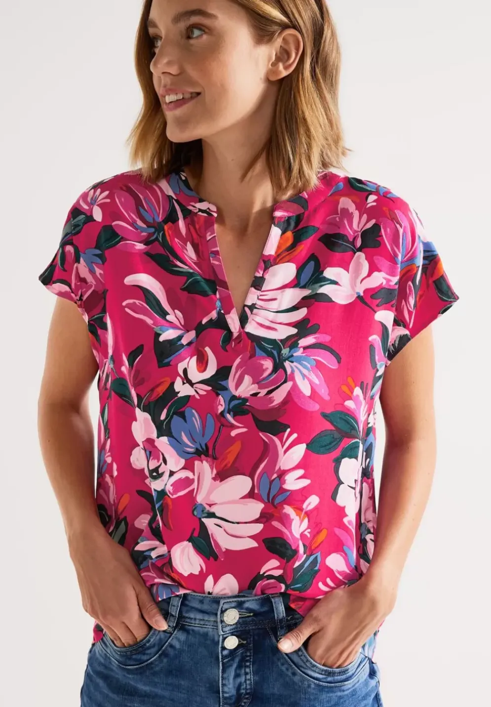 Print Blusenshirt
