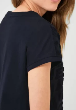 Print Frottee T-Shirt