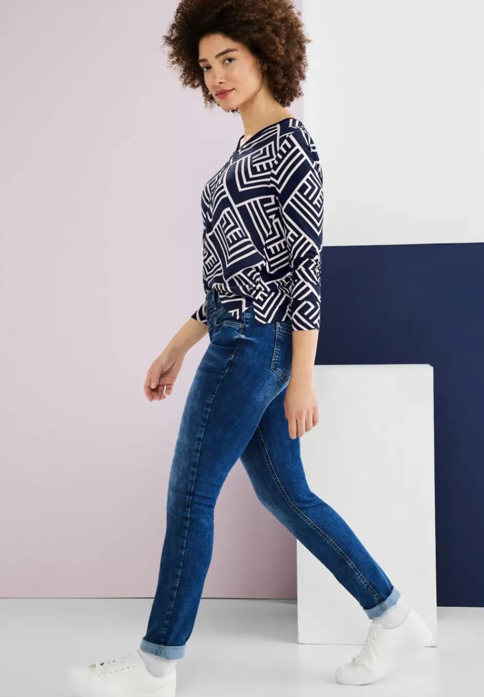 Print Langarmshirt