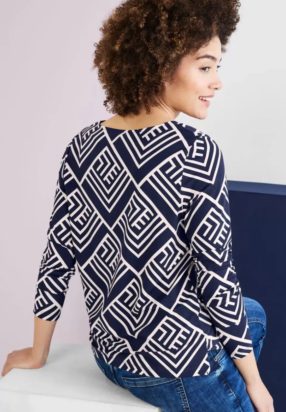 Print Langarmshirt