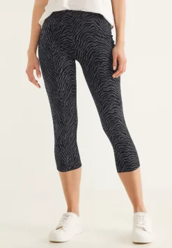 Print Leggings In 3/4-Lange