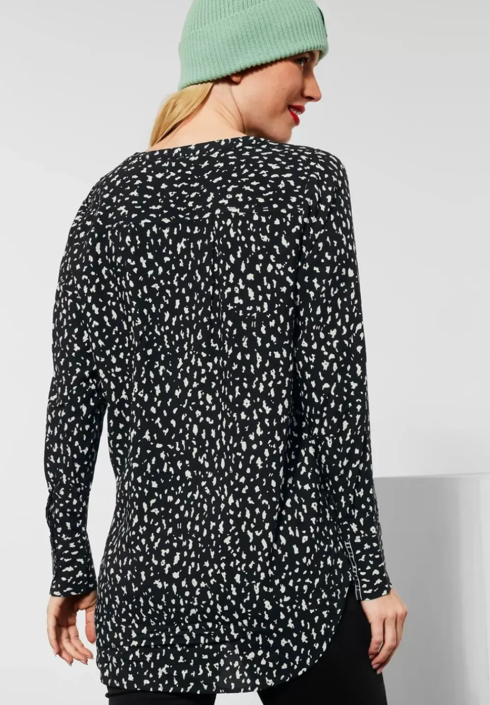 Print Longbluse