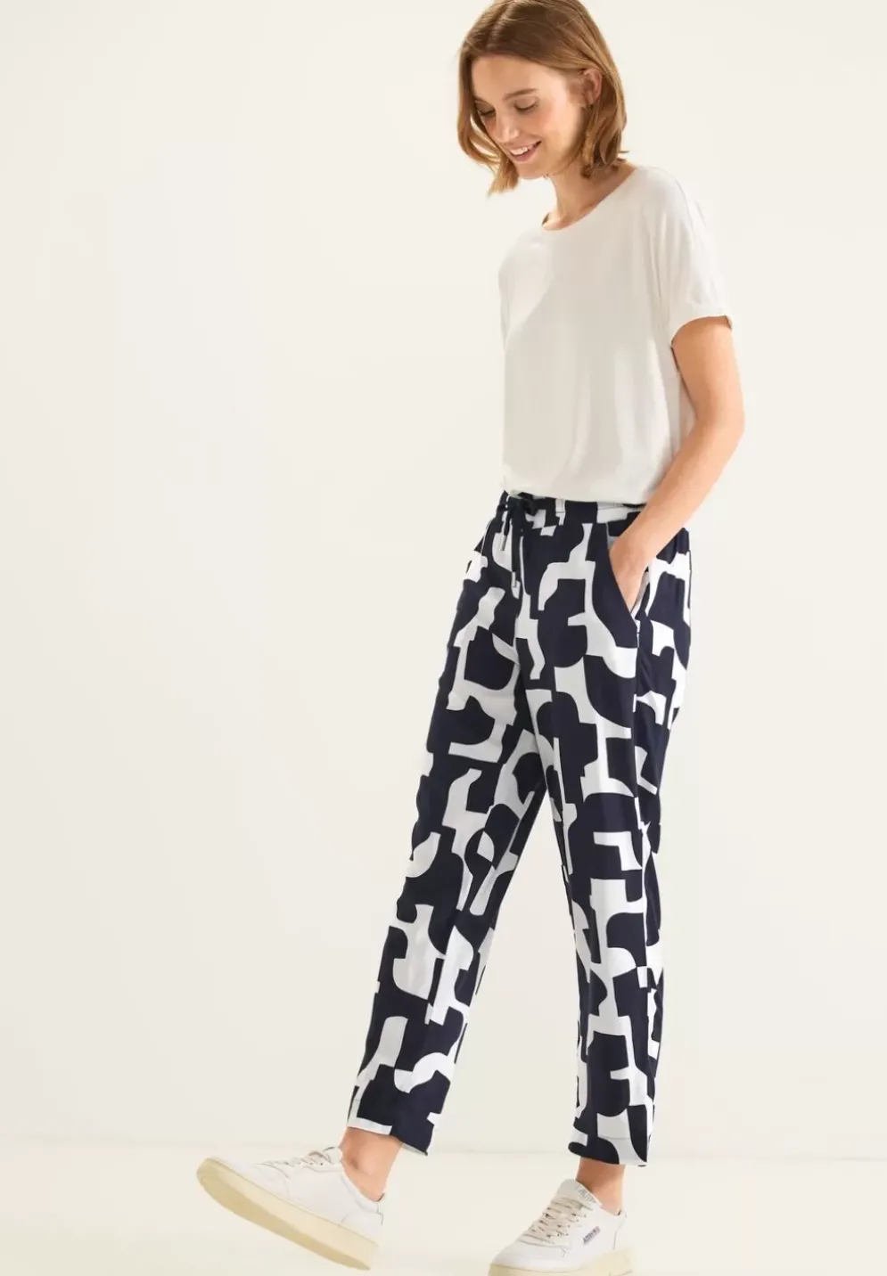 Print Loose Fit Hose