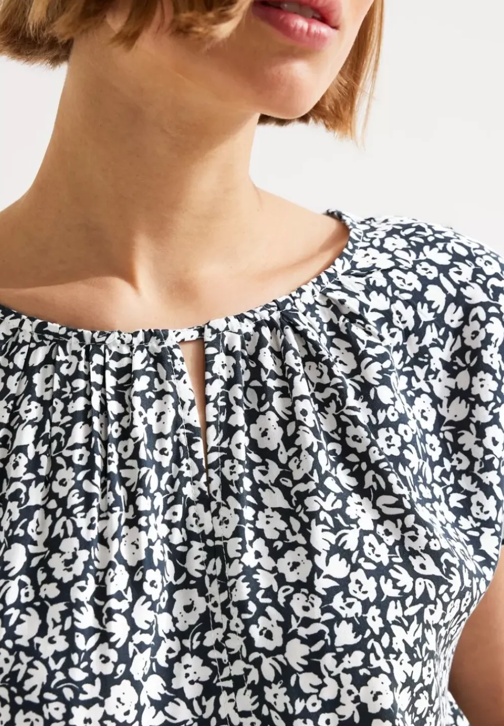 Print Materialmix Shirt