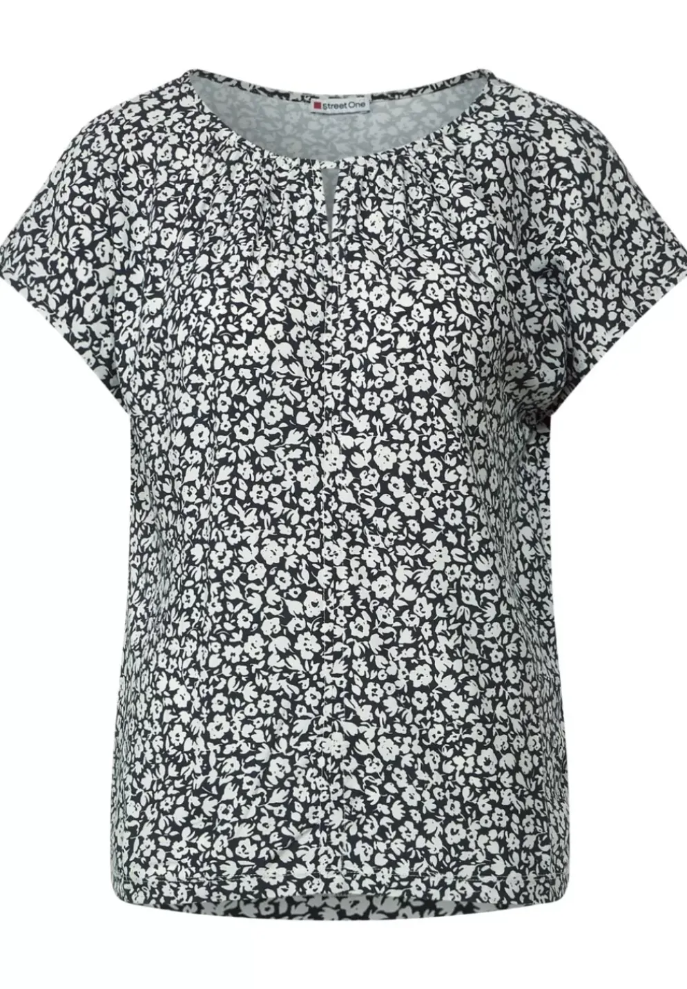 Print Materialmix Shirt