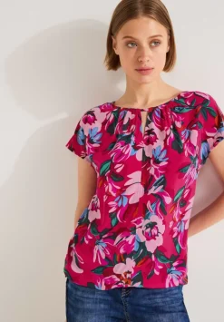 Print Materialmix Shirt