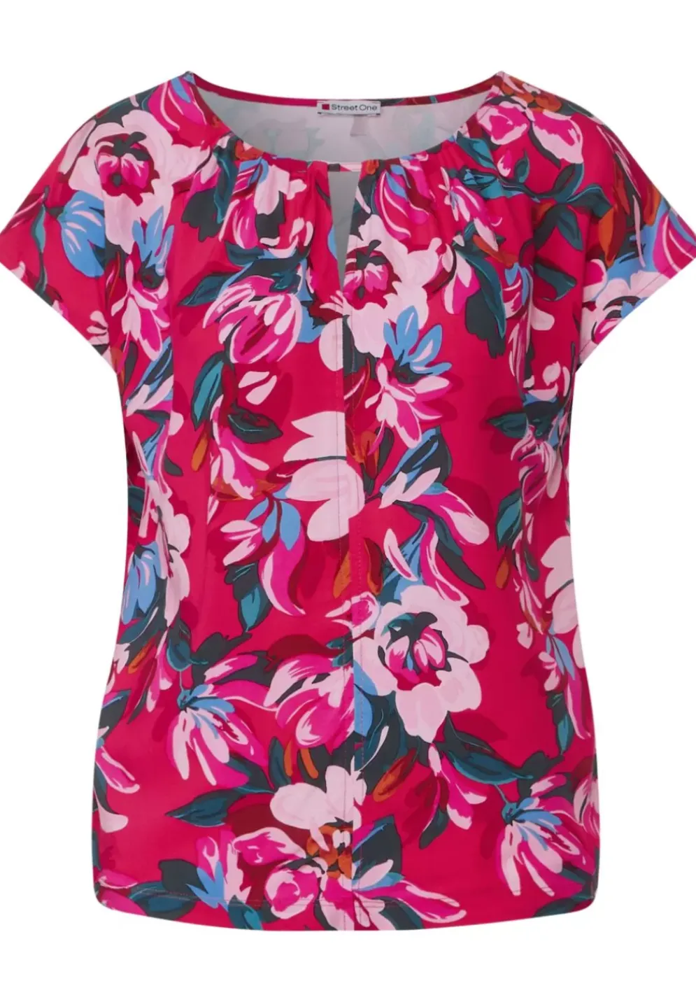 Print Materialmix Shirt