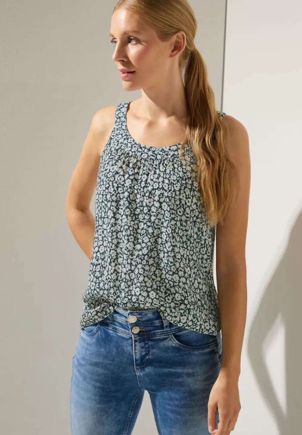 Print Materialmix Top