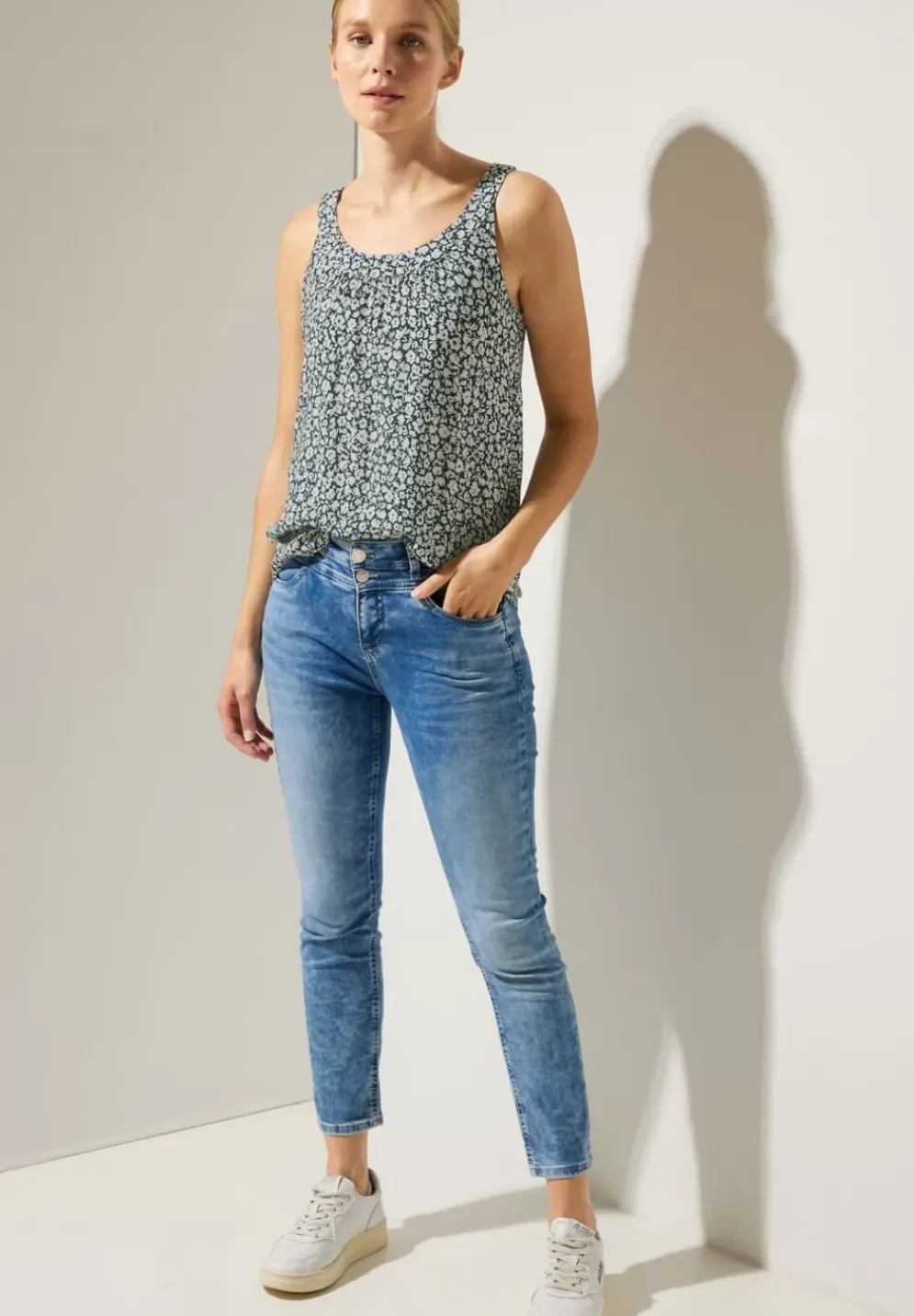 Print Materialmix Top