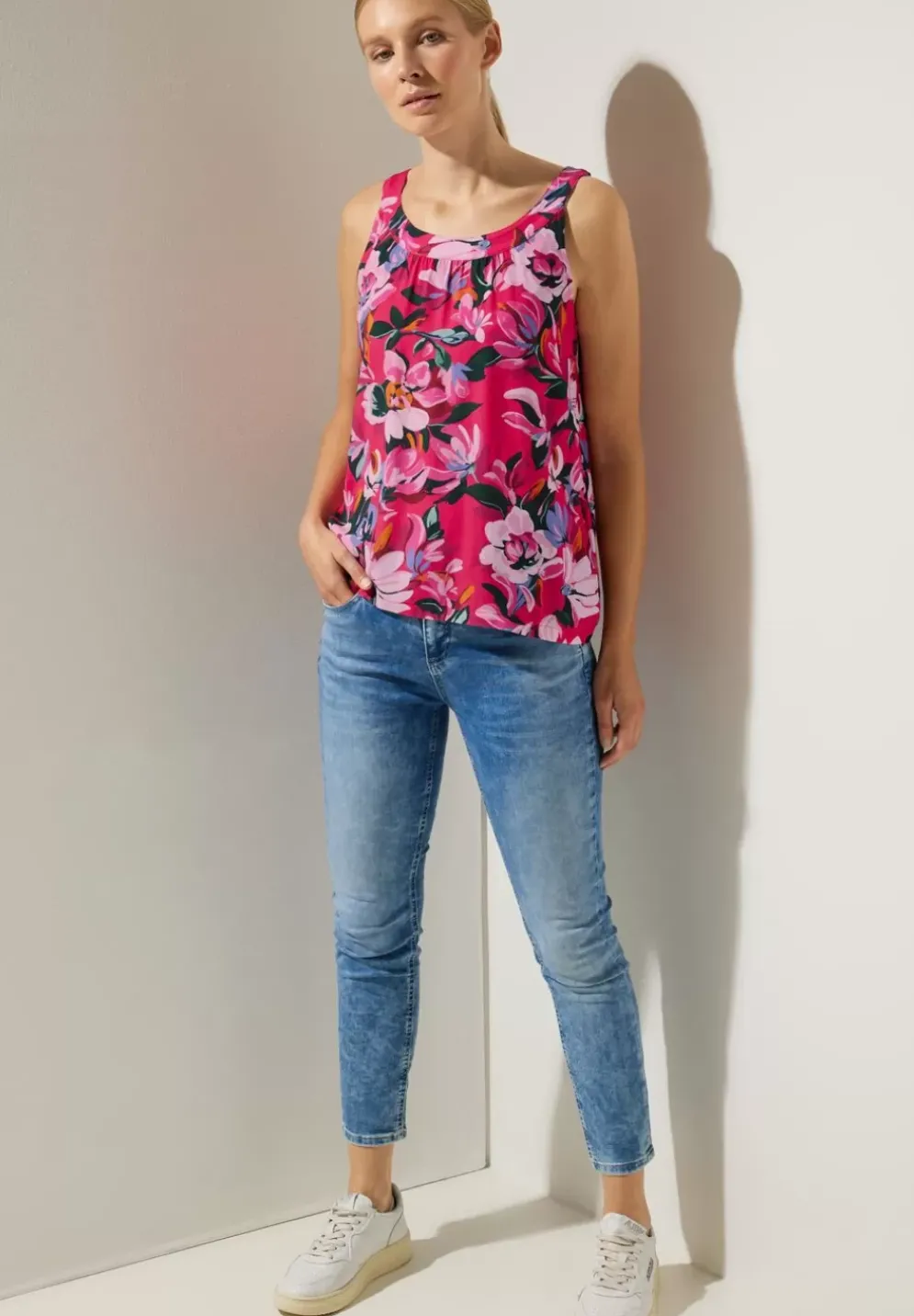 Print Materialmix Top