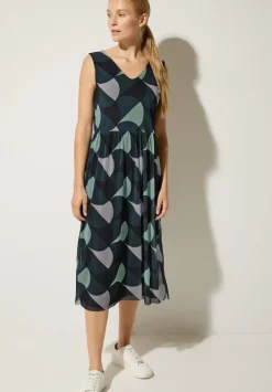 Print Mesh Midikleid