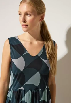 Print Mesh Midikleid