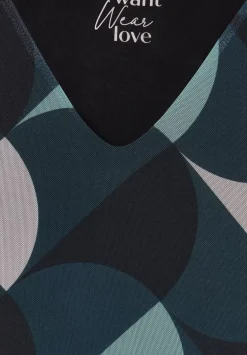 Print Mesh Midikleid