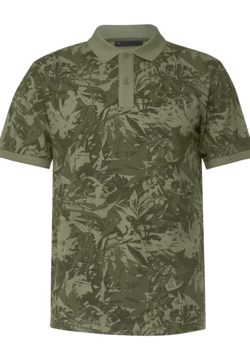 Print Piquee Poloshirt